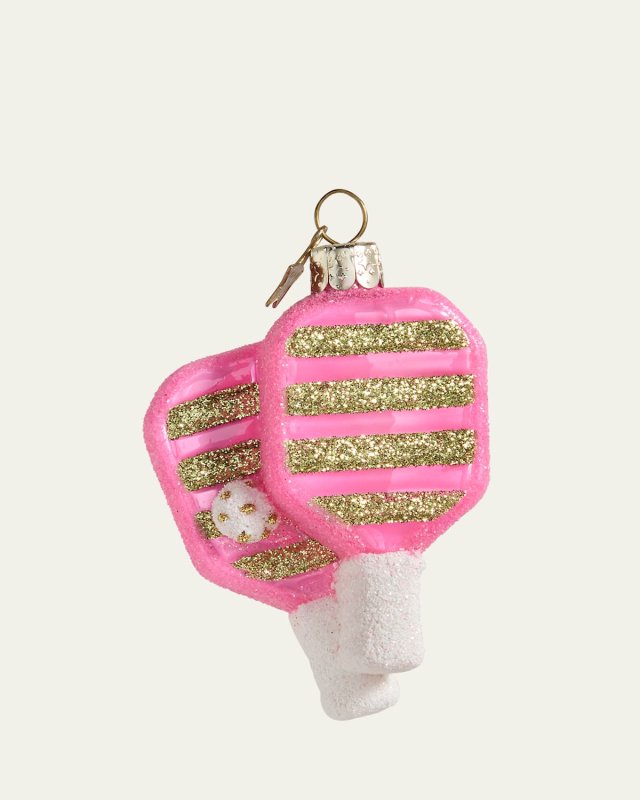 Pickleball Christmas Ornament